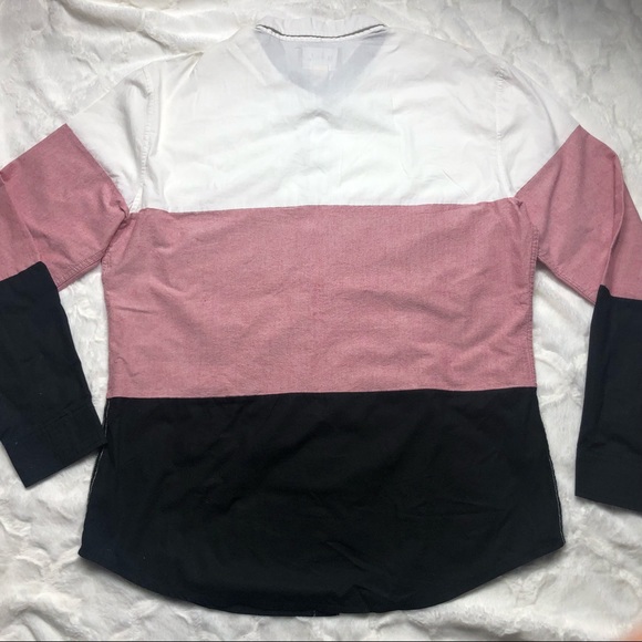 R. Sole Colorblock Oxford Button Down Shirt size X Large - Picture 11 of 11